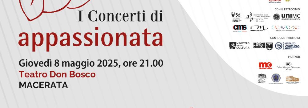 Virtuosismo e Romanticismo secondo Gnocchi e Shih: il concerto di Appassionata l’8 maggio al Teatro Don Bosco