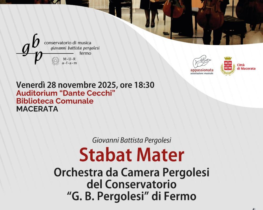 Da Pergolesi a Monteverdi: Appassionata chiude la stagione 2025 con tre appuntamenti speciali tra musica sacra