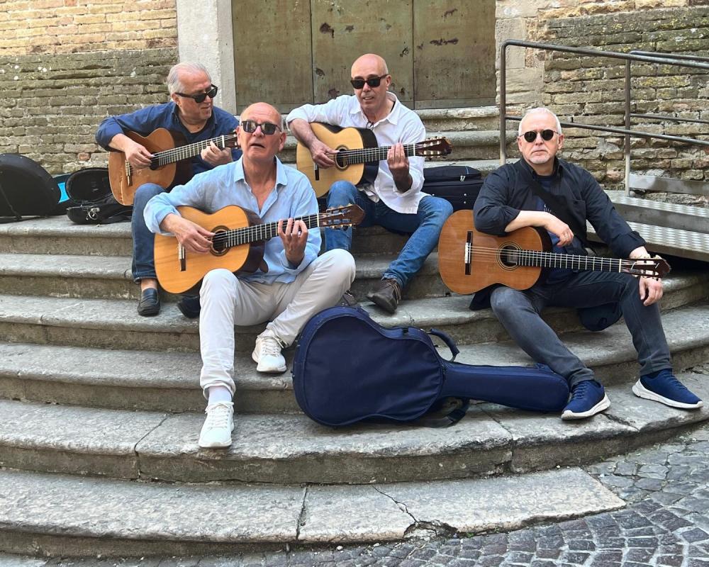 Il fascino delle sei corde: il Guitalian Quartet in concerto a Macerata