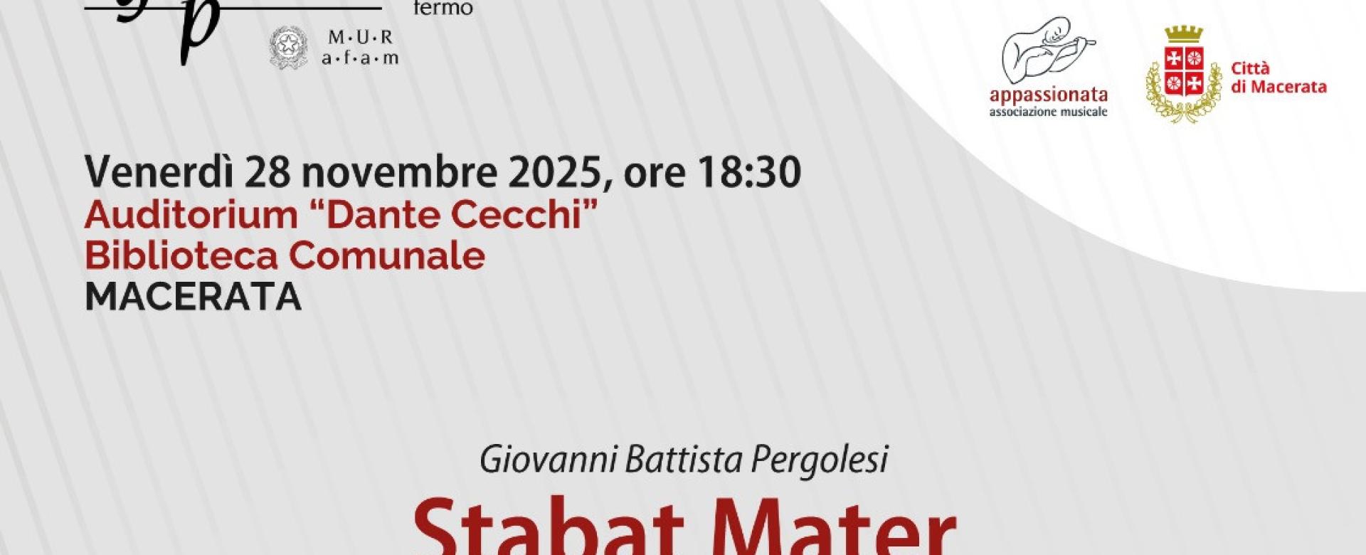Stabat Mater G. B. Pergolesi