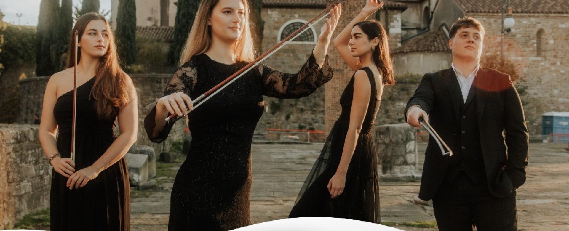 Beethoven e i Balcani: Appassionata presenta il New Era Quartet a Villa Spada per il secondo appuntamento estivo di Musica con Vista
