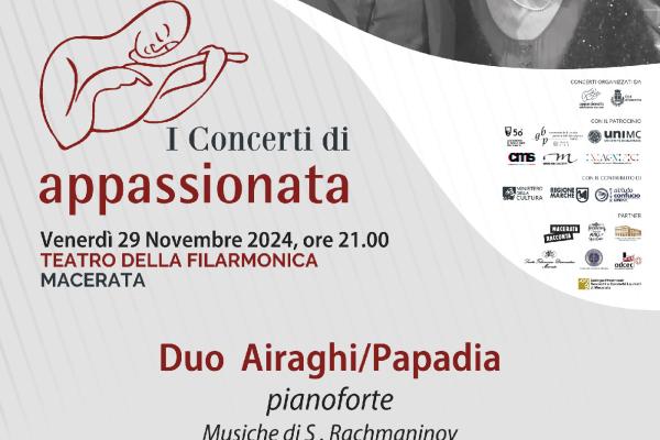 A quattro mani Duo Airaghi-Papadia