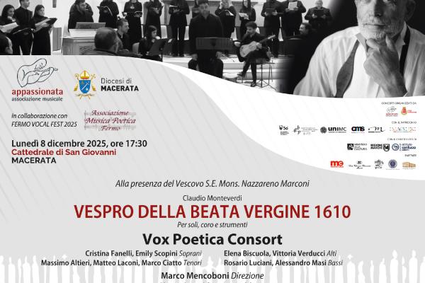 Vespro della Beata Vergine di Claudio Monteverdi